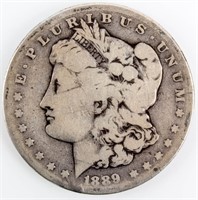 Coin 1889-CC Morgan Silver Dollar in Good