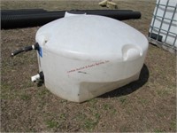 Poly  200 gal pickup water tank WITH LID,