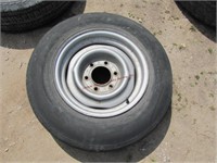 6 hole trailer wheel w/ 7.00-15 tire