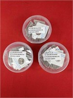 Fifty Uncirculated Nickels and Cents