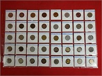 40 Miscellaneous Foreign Coins