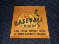 Bowman Gum 1952 Series Baseball card Box