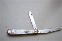 Case XX pearl handled trapper knife