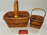 Pair Longaberger Basket