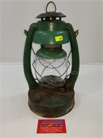 Vintage Lantern Orig. Glass