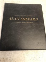 Alan Shepard Binder of Stamps & Covers