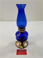 Cobalt Blue Oil Lamp
