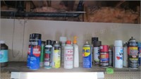 Loose Contents Shelves- Chemicals-Cleaners-