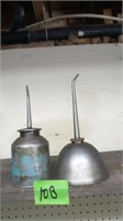 2 Oiler Oil Cans