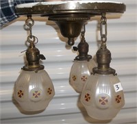 Antique Brass Hanging Light