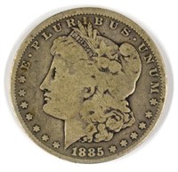 1885 Morgan Silver Dollar