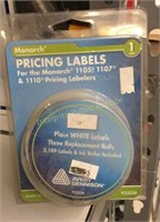 Monarch Pricing Labels