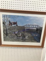 Wooden Bridge Pheasants framed artist proof 57/96