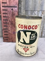 Conoco Motor oil can