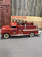 Tonka No. 926 pumper fire truck w/box