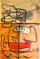 LE CORBUSIER French-Swiss 1887-1965 Mixed Media