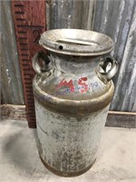 10 gallon milk can