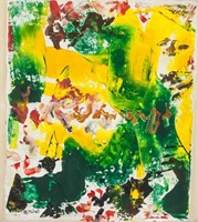 JOAN MITCHELL US 1925-1992 Oil on Canvas Abstract