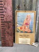 Middle Amana Store1970 advertising calendar