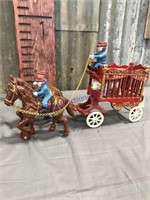 Circus wagon cast iron