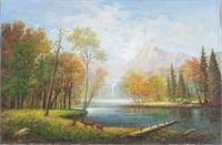 ALBERT BEIRSTADT American 1830-1902 Oil on Canvas