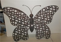 Large Metal Wall Hanging Butterfly