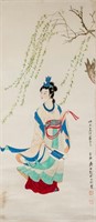 ZHANG DAQIAN Chinese 1899-1983 Watercolour Beauty