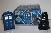 New In Box Dr. Who Tardis Vs Dalek S&P Set