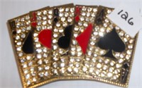 Playing Cards, Metal Buckle