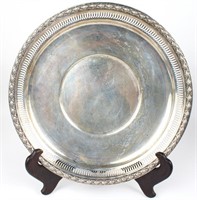 INTERNATIONAL STERLING SILVER RETICULATED PLATE