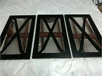 Accent Triple Panel Mirrors
