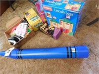 Lincoln Logs - Ants in Your Pants - Crayon bank -