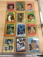 Lot of 12 Collectible Baseball Cards