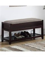 SHOE STORAGE BENCH (NOT ASSEMBLED/IN BOX)