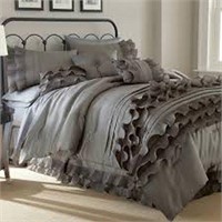 8PC TEXTURED COMFORTER SET QUEEN