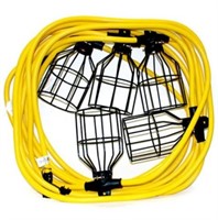 Lightway 15m String Lighting With Metal Cages
