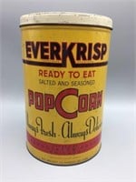 Ever Krisp Popcorn tin