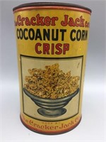 Cracker Jack Coconut Corn Crisp tin