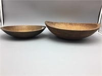 2 Treen ware bowls