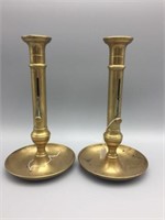 Early brass push up candles