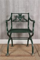 Neo Classical Cast Iron Garden Chair