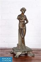 Good Neo-Classical Bronze Female Figure