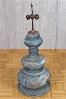 20th century Japanese Bronze Lamp