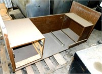 L Shape Wooden Desk (Needs Repairs)