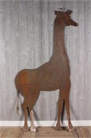 Giraffe Sheet Metal Silhouette
