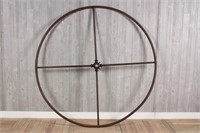Wrought and Cast Iron Industrial Wheel