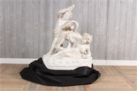 After Clodion Marble Sculpture