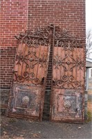Pair Iron Entry Gates