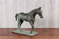 Cast Bronze Figural Horse