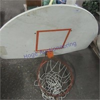 Basket ball hoop w/back board